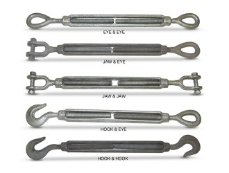 Rigging Hardware Galvanized  Forging Frame Hook Turn Buckles -sinostar marine equipment