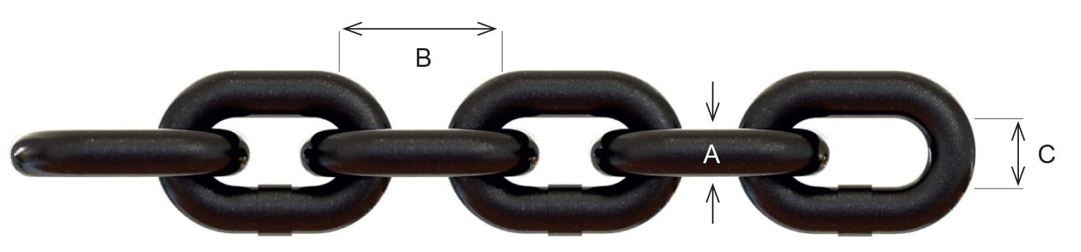 Drawings of G80 Chain EN818-2: Drawings of G80 Chain EN818-2: