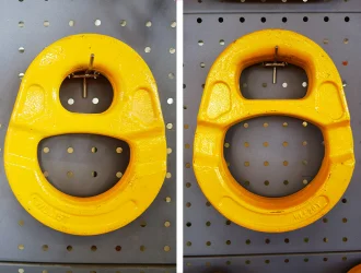 G80 Kelly's Eyes Yellow Painted