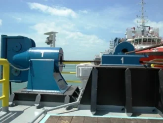 Application of A38 Swivel Head Anchor Fairlead on board