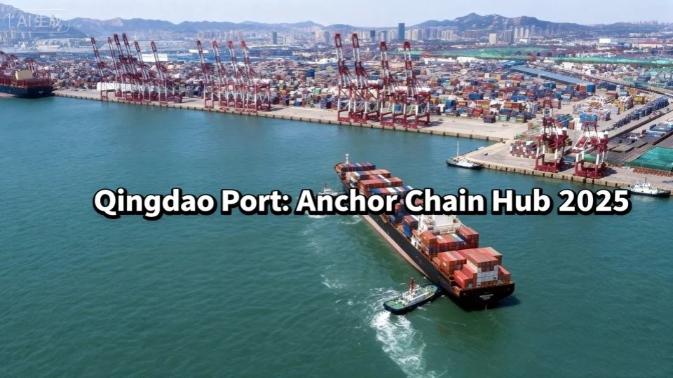 Qingdao Port Anchor Chain Exports 2025: China’s Global Supply Chain Hub