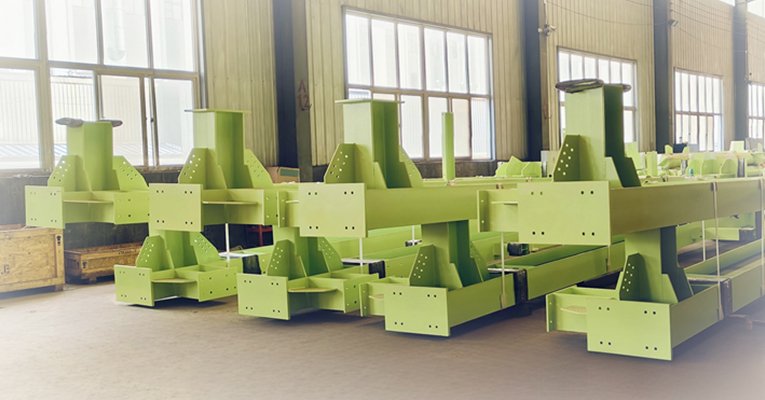 Estructura de acero de construcción