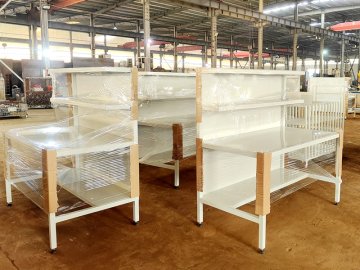 banco de trabajo de acero