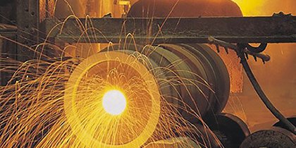 What is hot rolling and cold rolling?