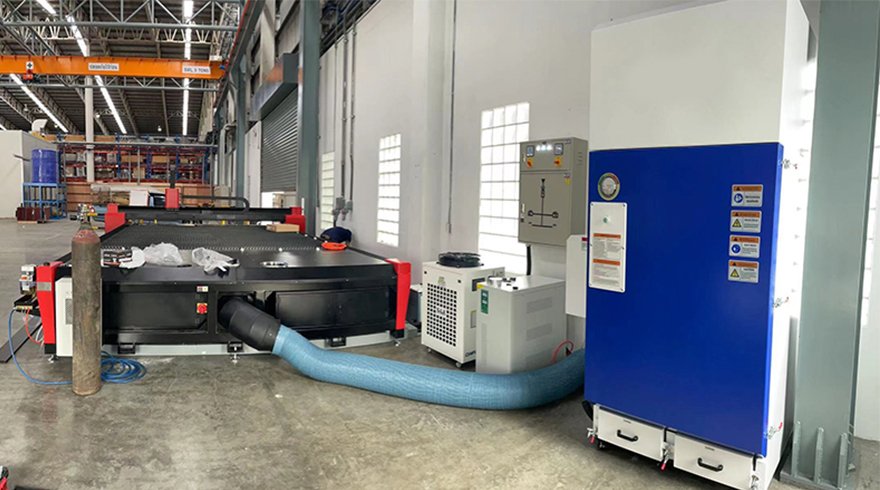 Laser Fume Extraction in Metal Recycling