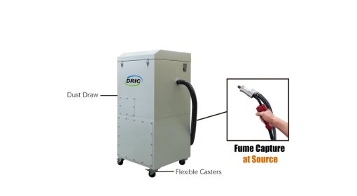 on torch welding fume extraction