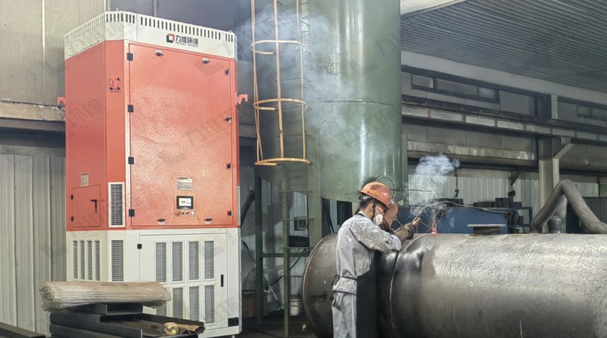 Fume Filter Extraction Tower in Metal Welding