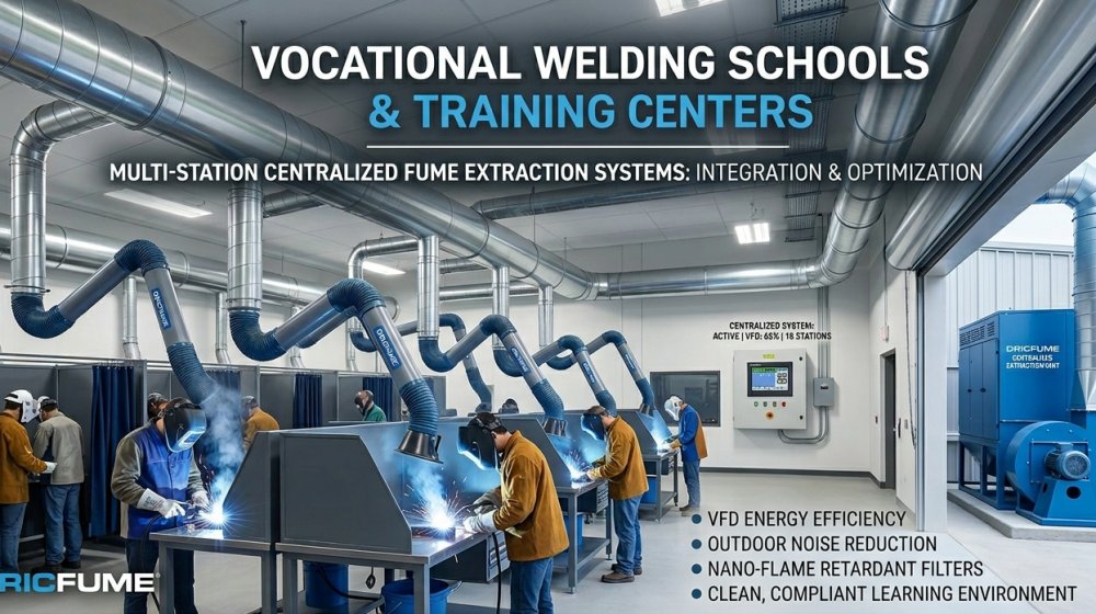 Fume Extraction System in Welding School