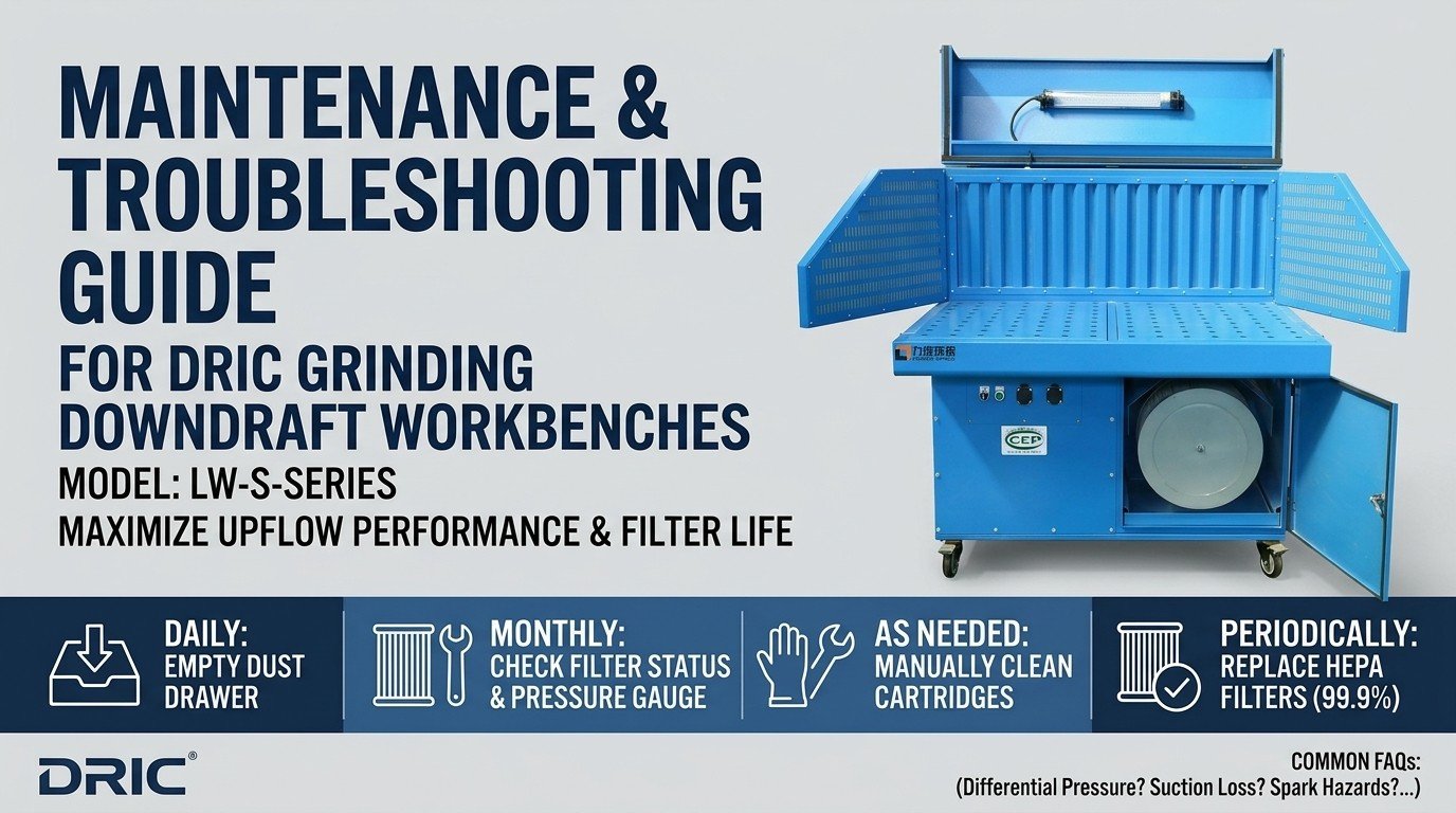 Industrial Grinding Downdraft Workbench Case Studies