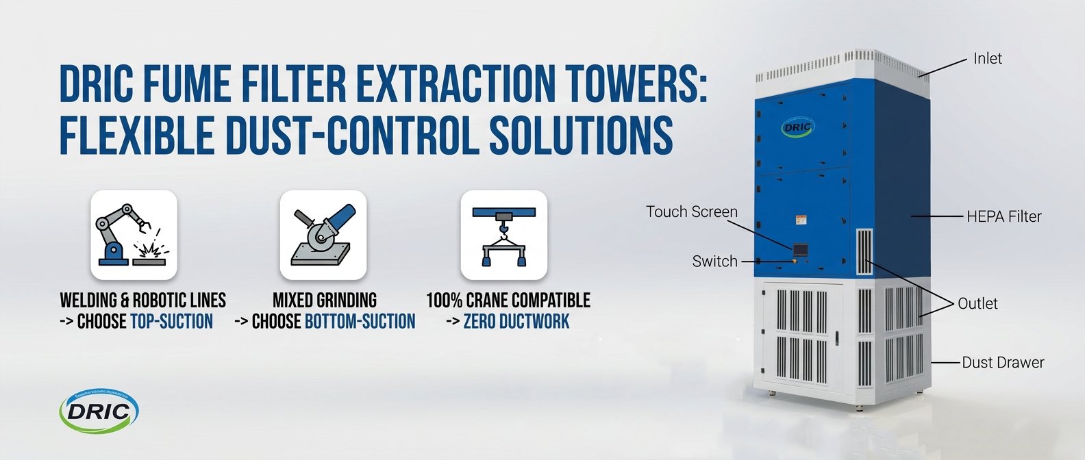 Industrial Air Filtration Tower Systems Core Applications