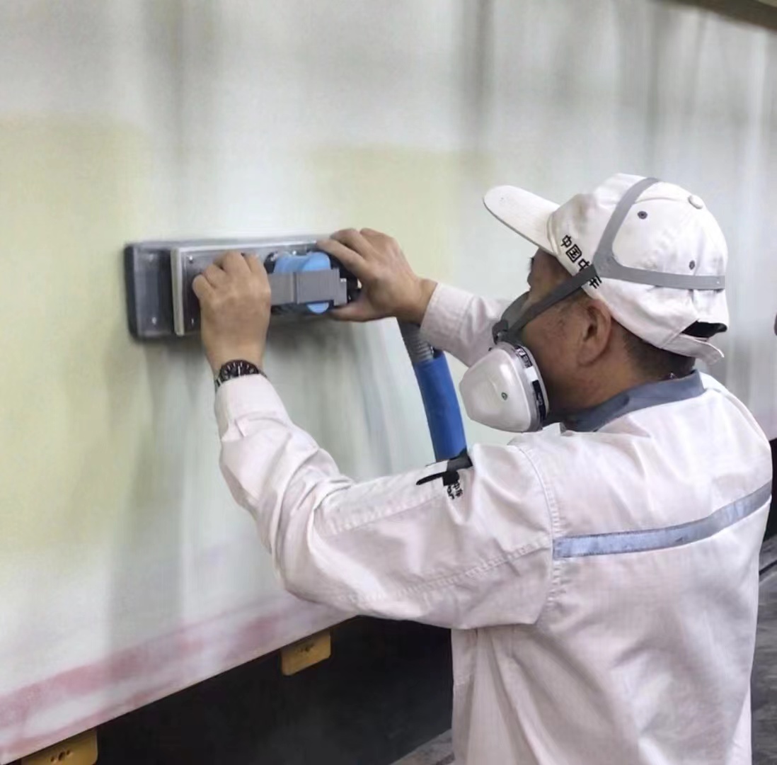 car paint sanding