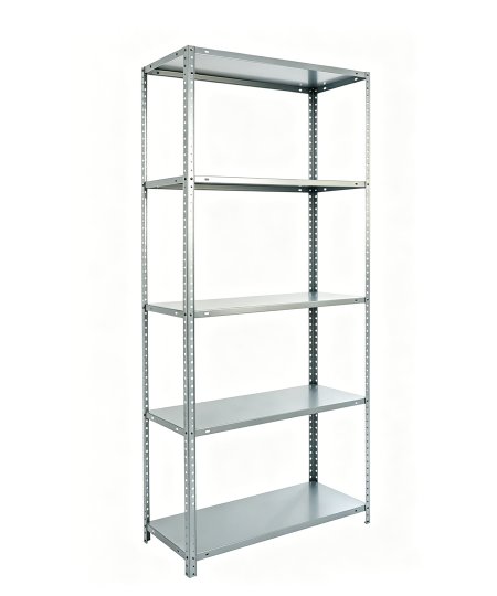 Standard-Metallregale mit Bolzen