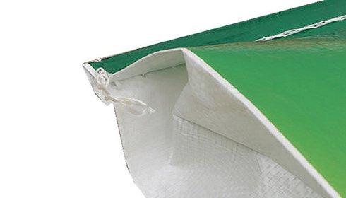 Cuáles son las características de la estructura molecular interna de las bolsas tejidas?