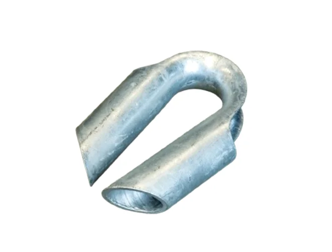 Guardacabos tipo tubo para cuerda Guardacabos galvanizado