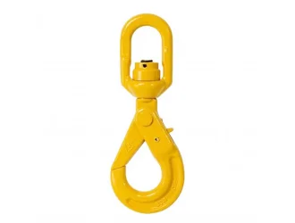 Eye Swivel Self Locking Hook With Ball Bearing -sinostar marine equipment (2)