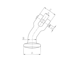 G80 Clevis Elephant Foot Forged Alloy Steel Hardware Rigging -sinostar marine equipment (3)