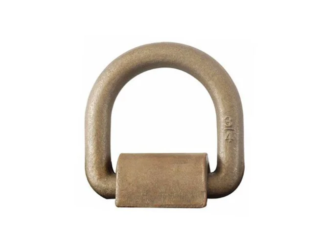 Herrajes para anillos en D marinos de aleación de acero galvanizado