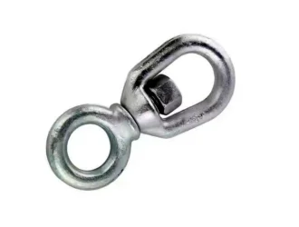 Tipo de dispositivo de elevación galvanizado forjado por el grillete giratorio del anillo colgante g401