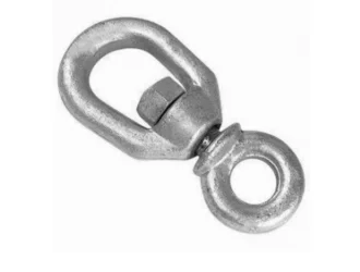 Tipo de dispositivo de elevación galvanizado forjado por el grillete giratorio del anillo colgante g401