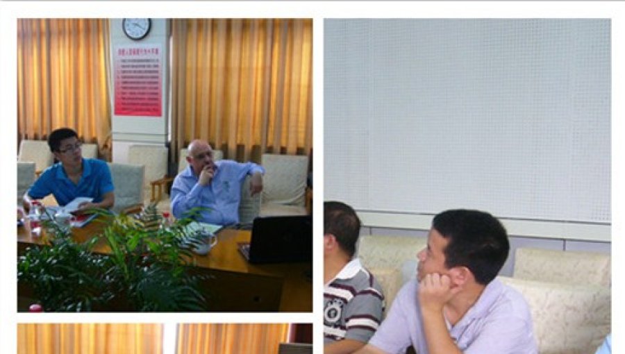 A big petro company visit our company for final factory inspection on the OPGW cable