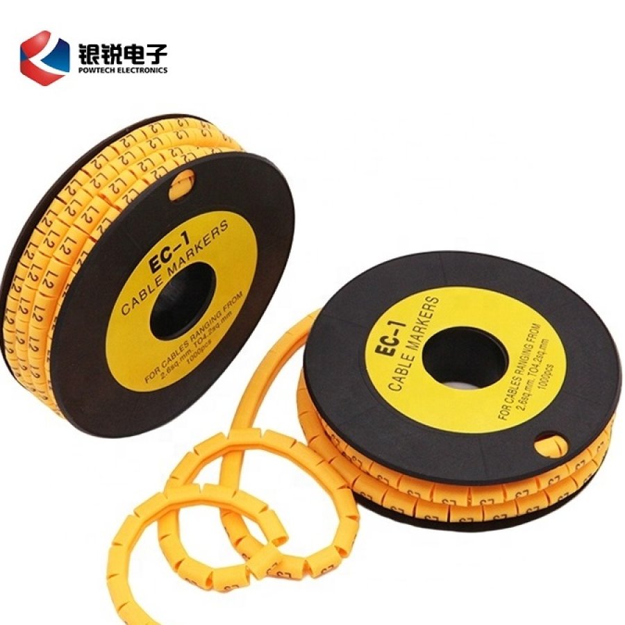 EC-0 EC-1 EC-2 EC-3 EC-J Cable Marker Sleeve 