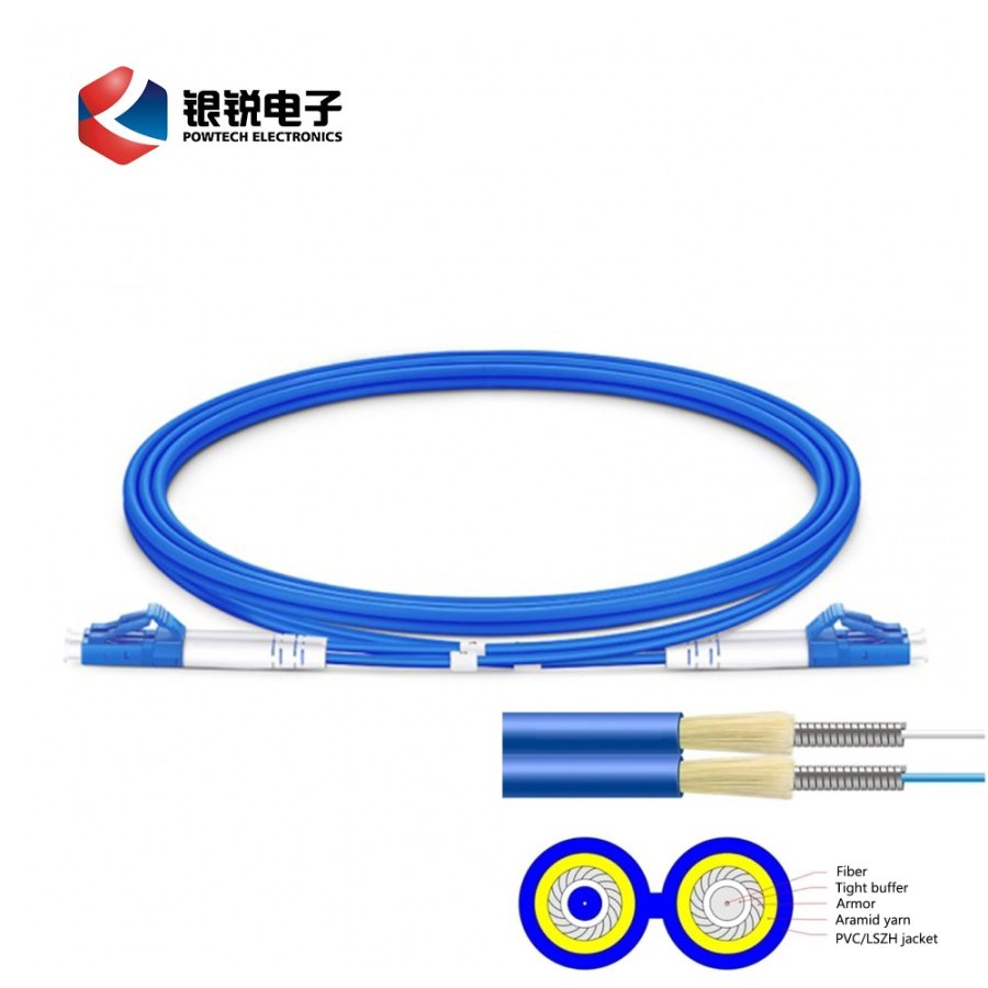 N Tube N fiber Armored Patch Cord