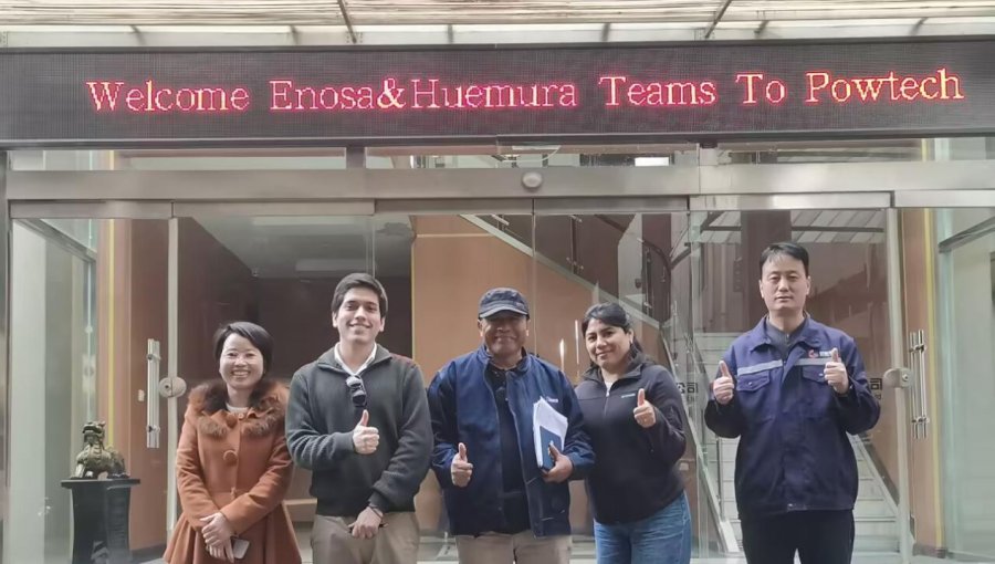 ENOSA (Peru Power Company) visits POWTECH Facility, Praises Advanced Manufacturing and Product Quality