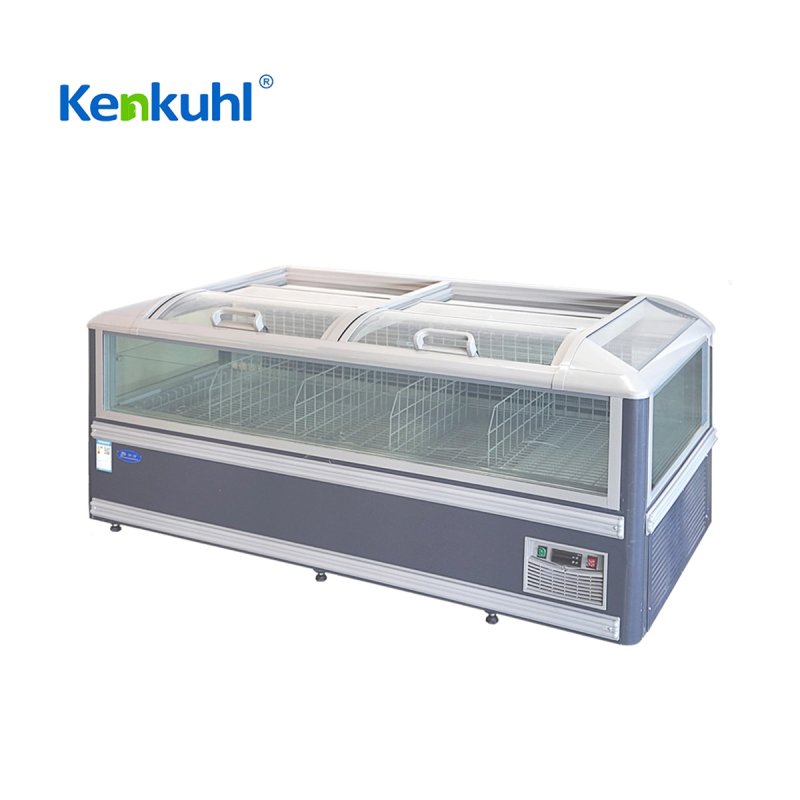 683L Commercial Island Freezer