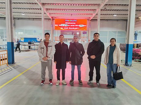 Tajikistan Customers Visit Kenkuhl