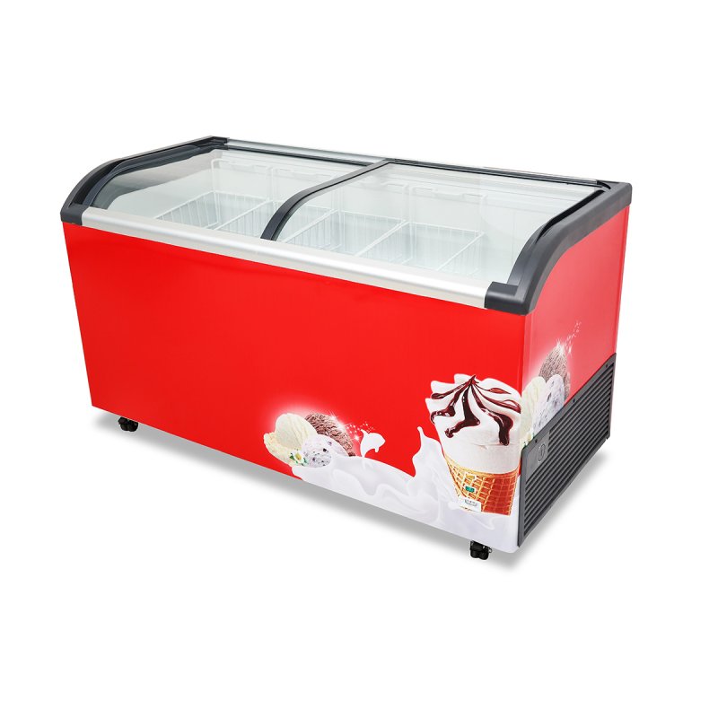500L Chest Display Freezer