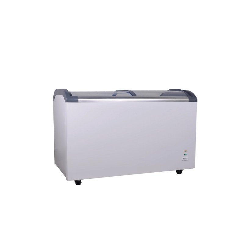 400L Glass Top Chest Freezer