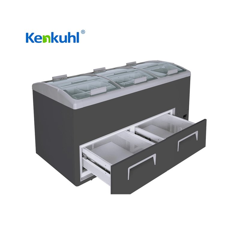 800L Ice Cream Freezer with drawer