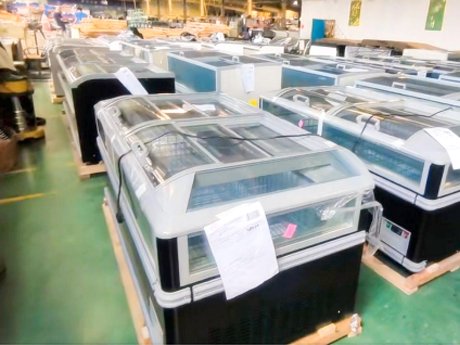 Spot the Products! Asian Style Freezers & Deli Counters In Production