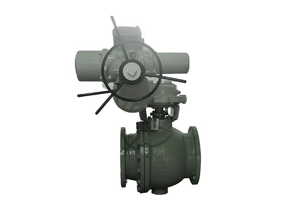 12" 150lb electric metal seated wear-resistant C-ball valve