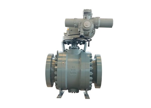 20" 900Lb WCB electric metal seated wear-resistant ball valve