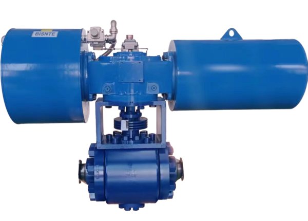 6" 2500lb metal seated wear-resistant ball valve 