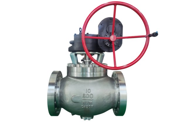 10" 600lb N7M metal seated wear-resistant C-ball valve