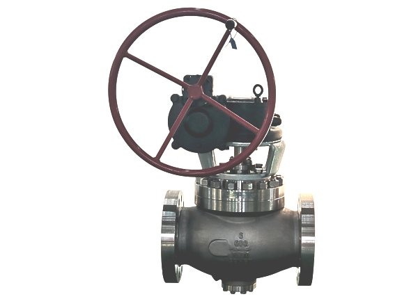 6" 600Lb N7M metal seated wear-resistant C-ball valve 
