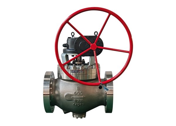 8" 600lb N7M metal seated wear-resistant C-ball valve