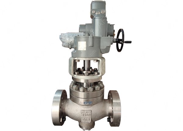 3" 1500lb electric metal seated wear-resistant C-ball valve 
