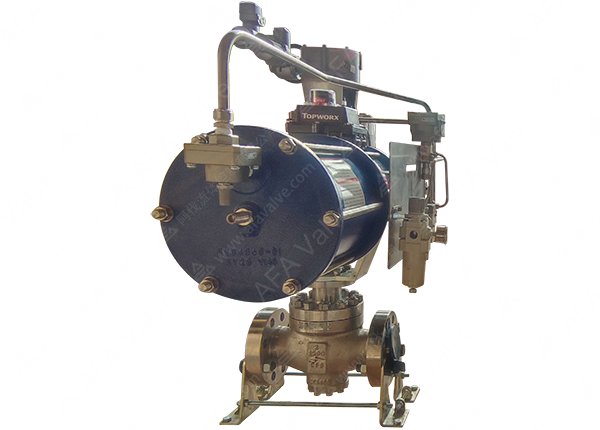 2" 1500lb metal seated wear-resistant C-ball valve