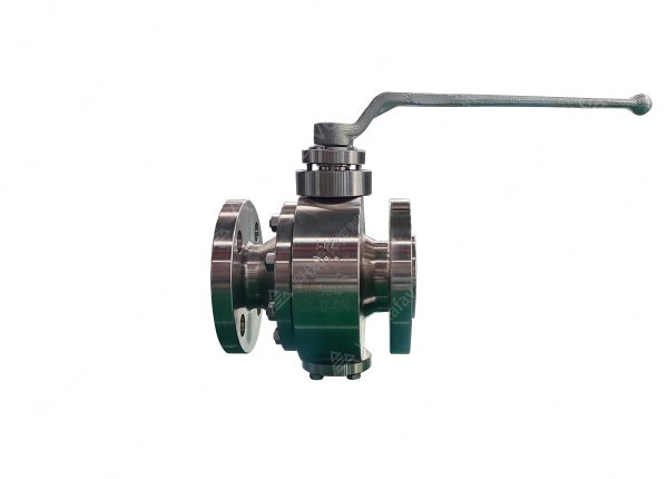 1½" 300lb metal seated wear-resistant C-ball valve