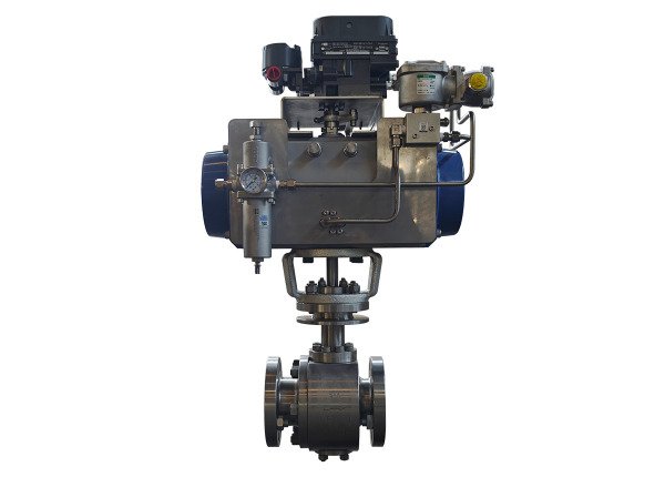 2" 300lb F304 metal seated wear-resistant C-ball valve