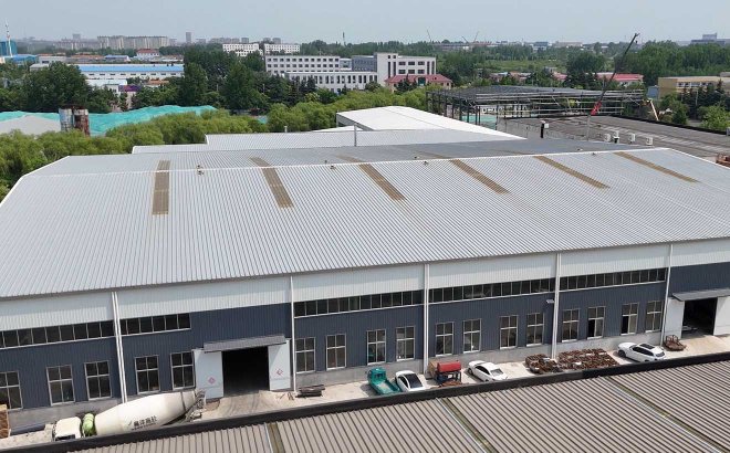 Steel Structure Metal Frame Fabricated Warehouse