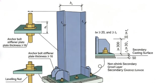 Steel Structure Column Base: Rigid vs. Pinned Connection—Complete Procurement & Engineering Guide
