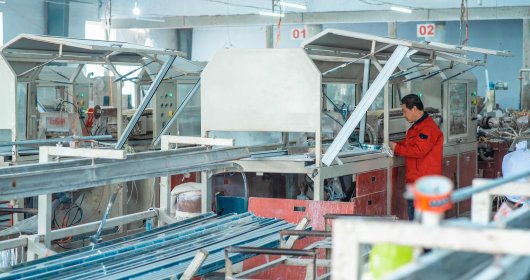 Advanced Production Equipment Shandong Kaixin Shuangpeng Profiles Co., Ltd. to Manufacture High-Quality uPVC Profiles