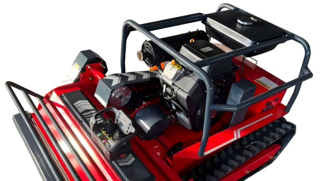 Heavy news! The lawn mower is equipped with a dual cylinder gasoline engine! Strong alliance!