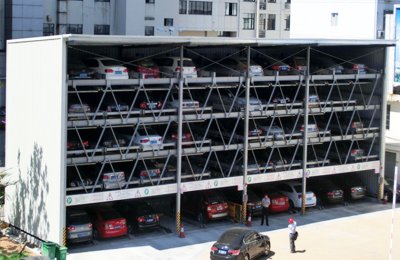 Buy Steel structure multi storey parking garage