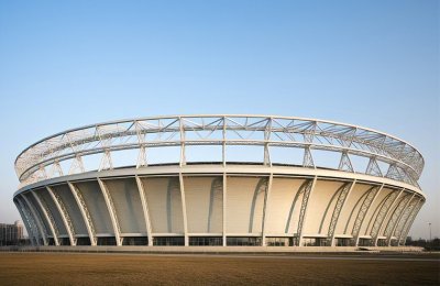 Steel structure gymnasium