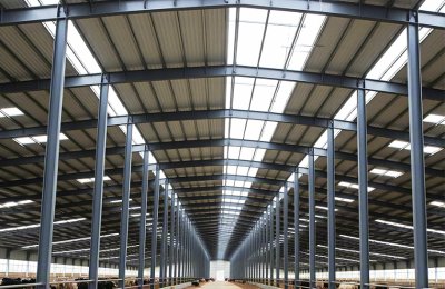 Steel structure cowshed